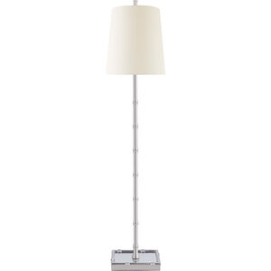 Grenol 32.5 inch 40.00 watt Polished Nickel Buffet Lamp Portable Light in Natural Percale