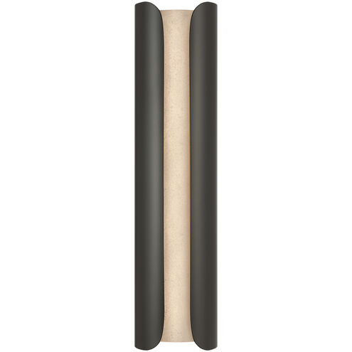 Anne-Marie Barton Armise Sconce Wall Light in Matte Carbon