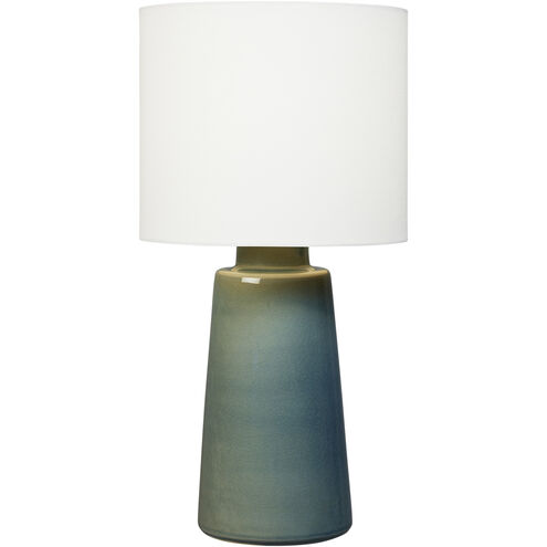 Barbara Barry Vessel 27.38 inch 9.00 watt Blue Anglia Crackle Table Lamp Portable Light