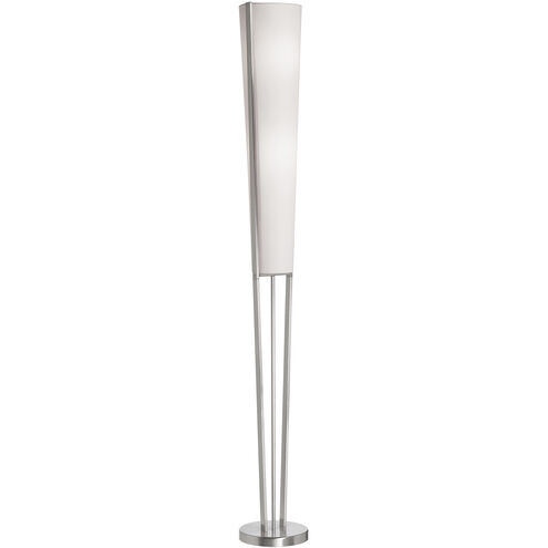 Emotions 61 inch 60.00 watt Satin Chrome Decorative Floor Lamp Portable Light