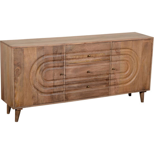 Talladega 70 X 15 inch Medium Brown Sideboard