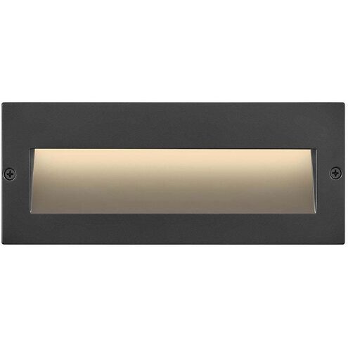 Taper 12v 2.50 watt Matte Black Stainless Step Light