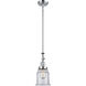 Franklin Restoration Canton LED 6.5 inch Polished Chrome Mini Pendant Ceiling Light in Clear, Franklin Restoration