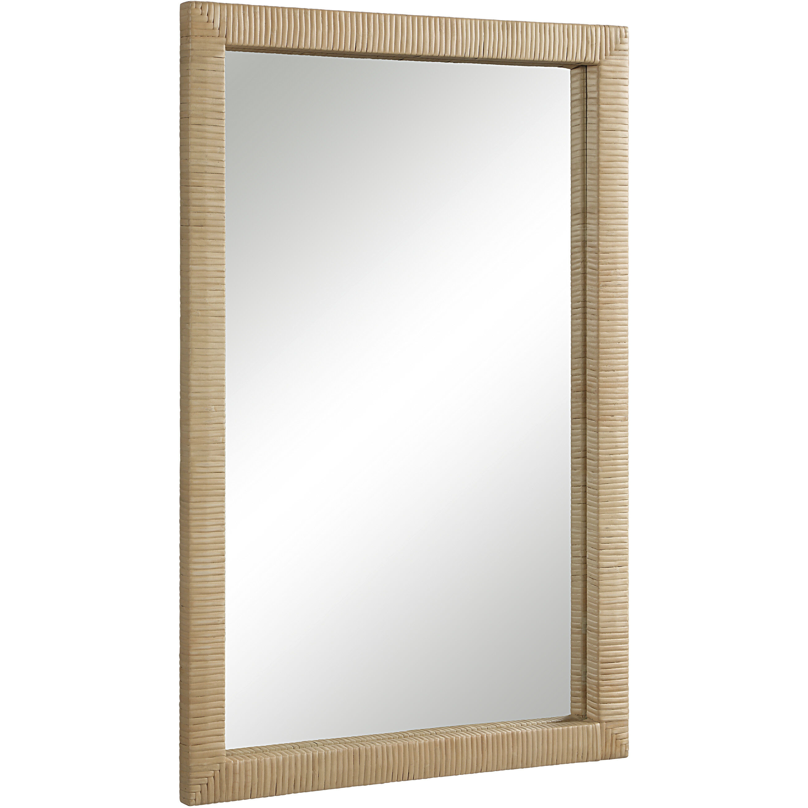 Sara 36 X 24 inch Natural Wall Mirror