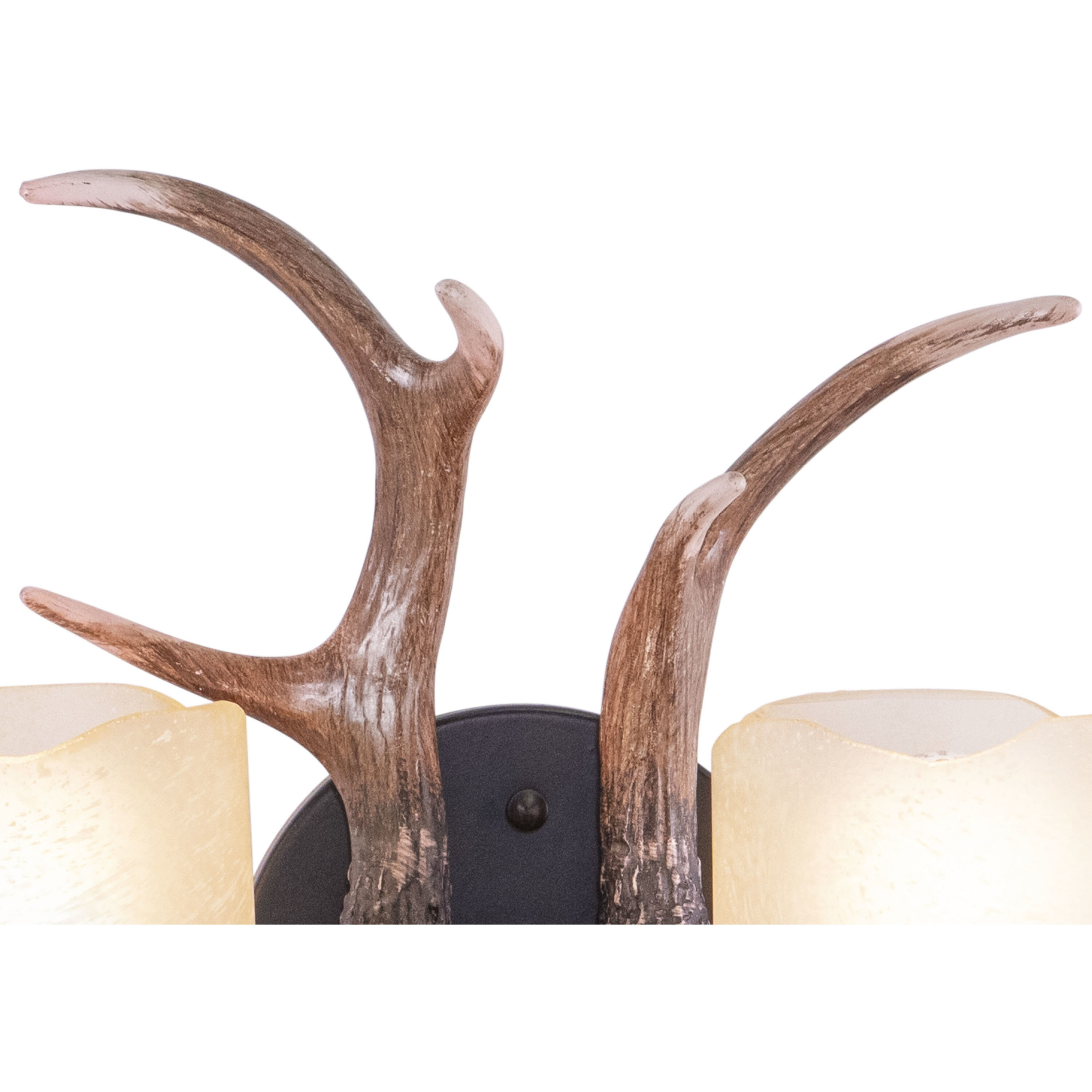 Yoho LED 16.75 inch Black Walnut Wall Light