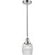 Edison Colton LED 6 inch Polished Chrome Mini Pendant Ceiling Light