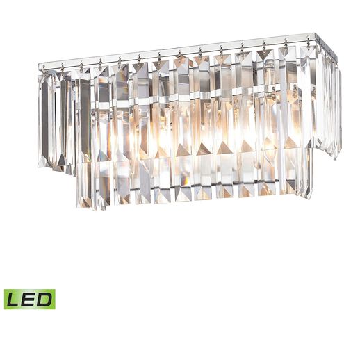 Palacial LED 15 inch Polished Chrome Vanity Light Wall Light
