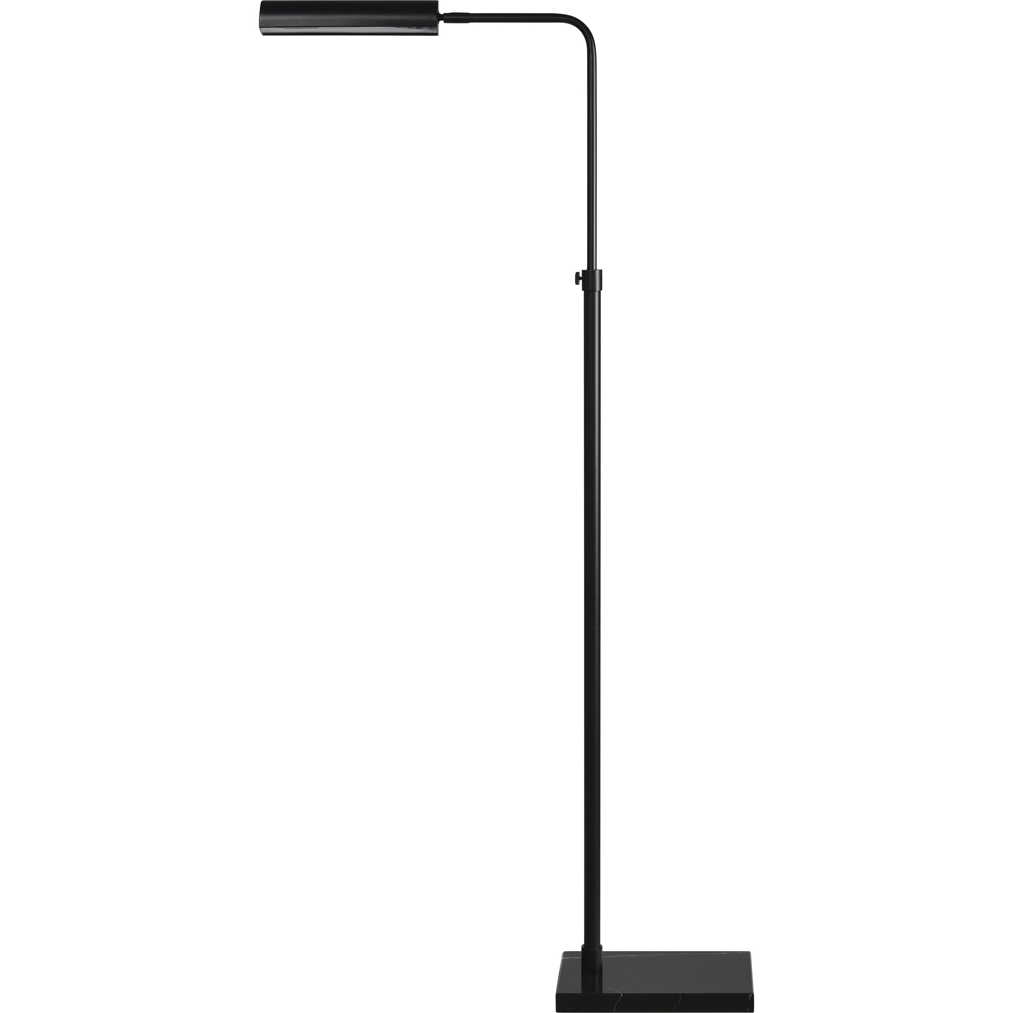 Fadia 60 inch 40 watt Matte Black Floor Lamp Portable Light