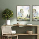 Tall Green Trees 25 X 21 inch Non-Glass Framed Art, Propac
