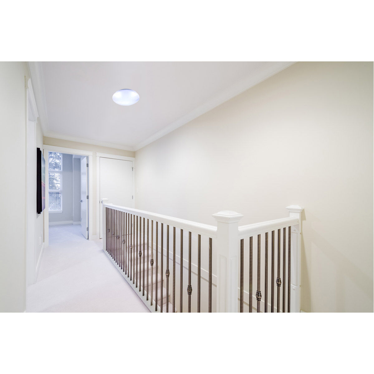 Daxter LED 11 inch Chrome Flush Mount Ceiling Light