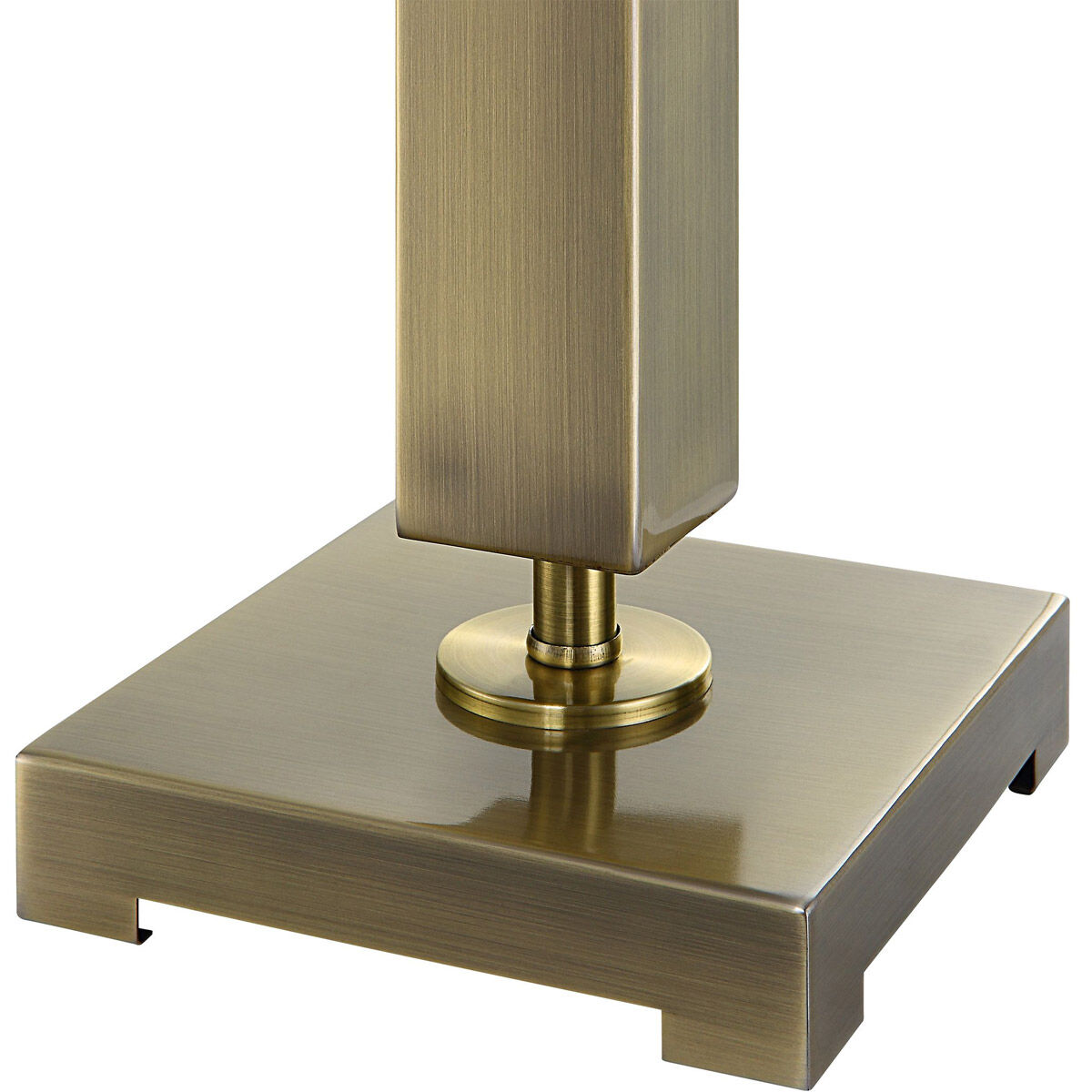 Duomo 27 inch 150.00 watt Antique Brass Table Lamp Portable Light