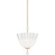 Cambria Heights 3 Light 17 inch Aged Brass Lantern Ceiling Light