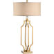 Frederick Cooper 33 inch 60.00 watt Antique Brass/Clear Table Lamp Portable Light