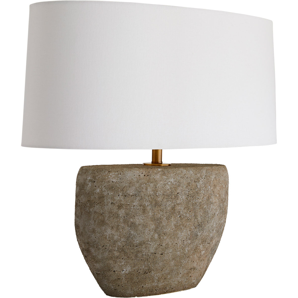 Odessa 26 inch 150 watt Fossil Table Lamp Portable Light