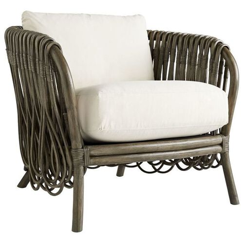 Strata White Lounge Chair
