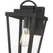 Brenwick 1 Light 13 inch Powder Coated Black Outdoor Wall Sconce