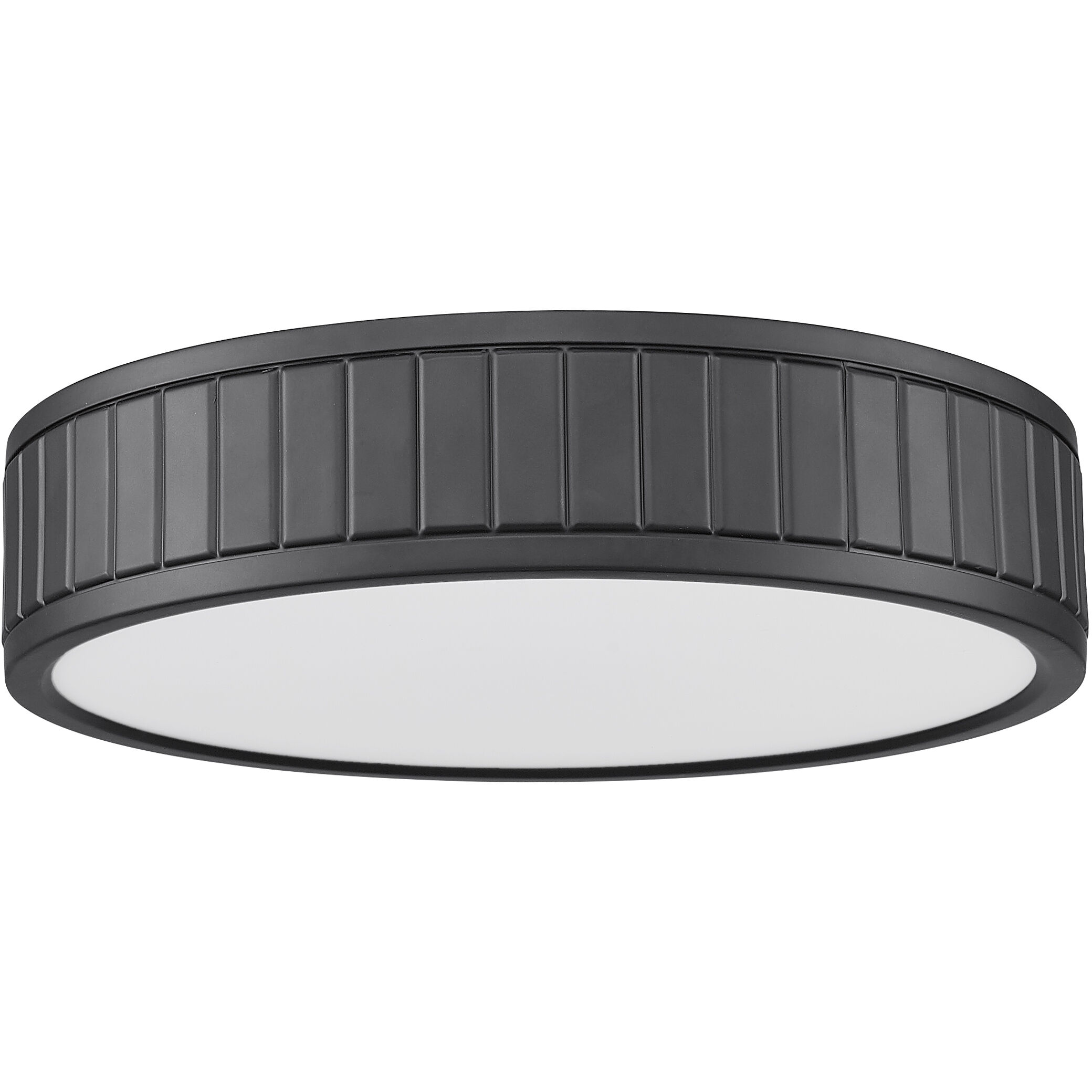 Madison LED 12.5 inch Matte Black Flush Mount Ceiling Light