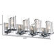 So Inclined 4 Light 23.75 inch Chrome Bath Vanity Wall Light