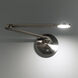Reflex 1 inch 8 watt Brushed Nickel Headboard Light Wall Light