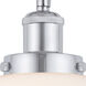 Franklin Restoration Oxford 1 Light 8 inch Polished Chrome Sconce Wall Light