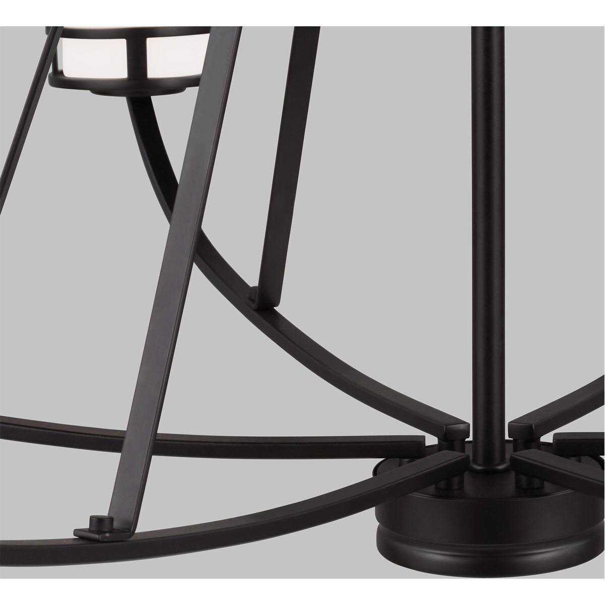 Robie 12 Light 40 inch Midnight Black Chandelier Ceiling Light