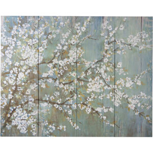 Saison White Cherry Blossom 59 X 19 inch Canvas Print