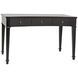 Curba 48 X 26 inch Hand Rubbed Black Desk