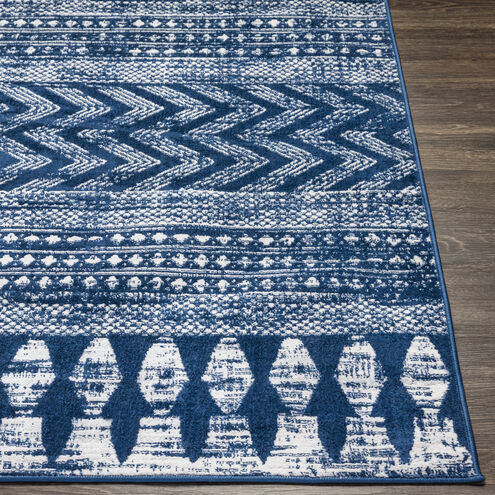 Roma 108 X 79 inch Navy Rug in 7 x 9, Rectangle