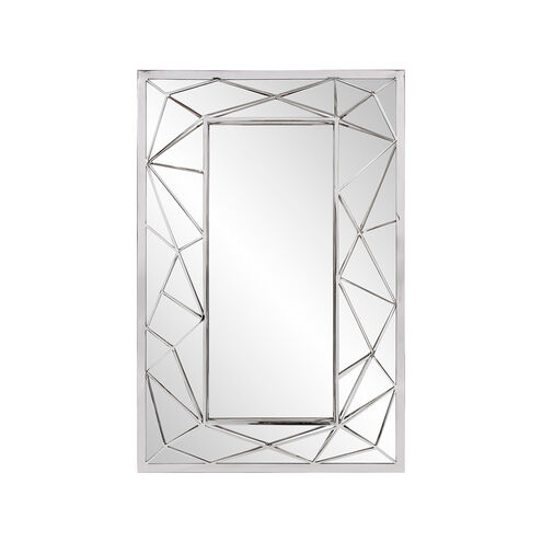 Mirax 35 X 23 inch Silver Wall Mirror