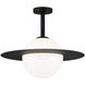 Saturn 1 Light 20.00 inch Flush Mount