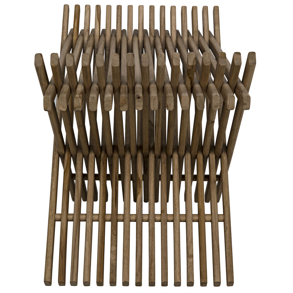 Dede 18.5 inch Clear Coat Semi-Gloss Stool