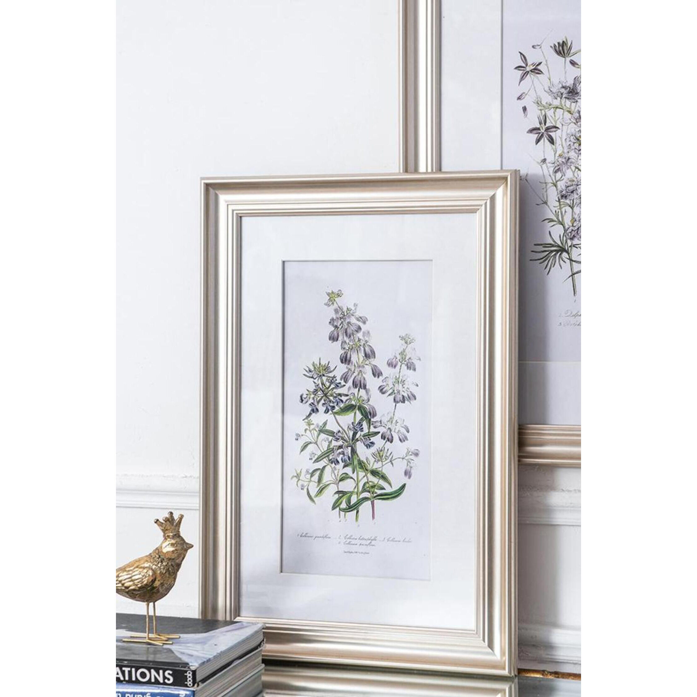 Floral Multi Color Wall Art, Set of 3