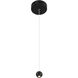 Itty LED 2 inch Coal Mini Pendant Ceiling Light
