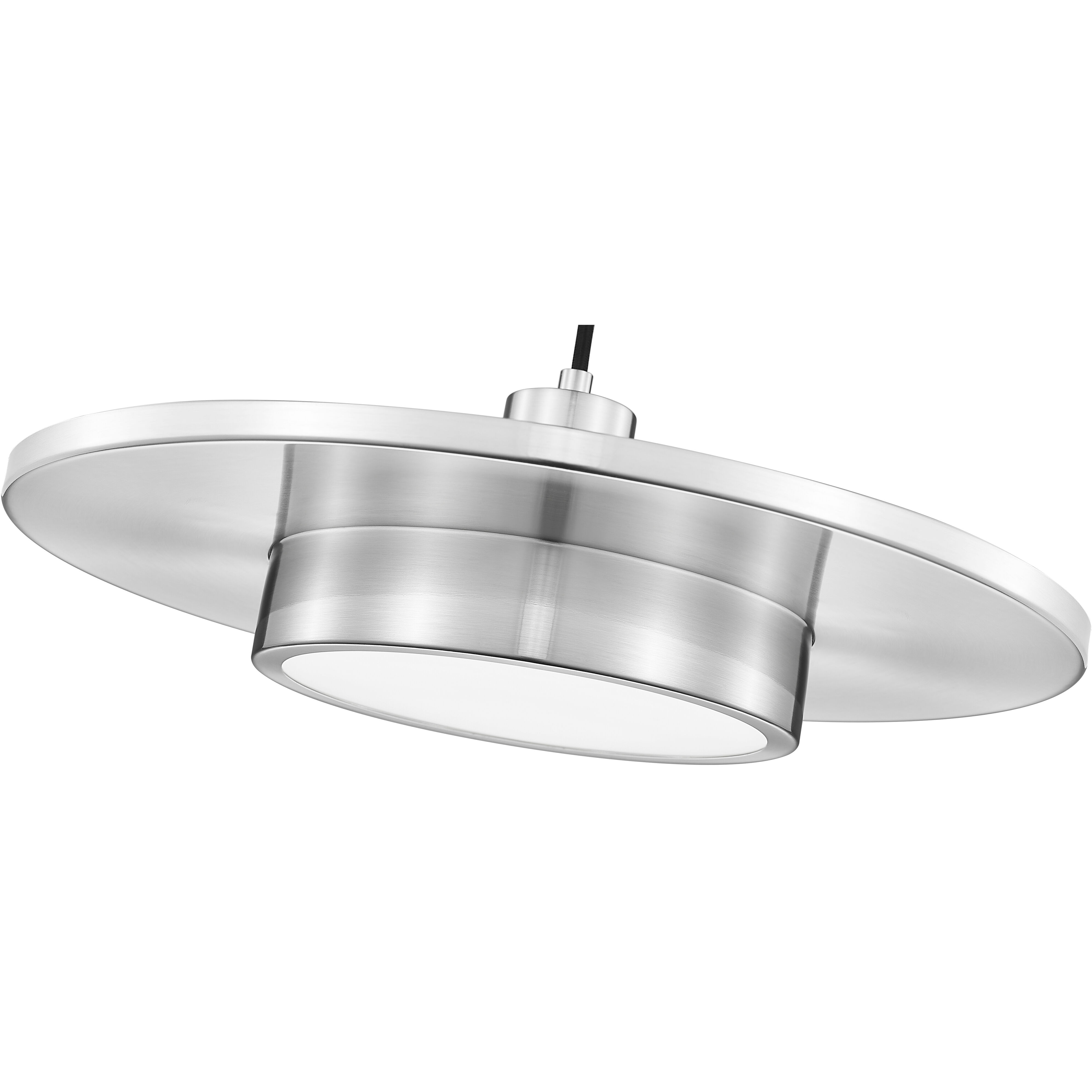 Ludo Pendant Ceiling Light in Brushed Nickel