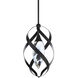 Solan LED 10 inch Black Mini Pendant Ceiling Light, Beyond