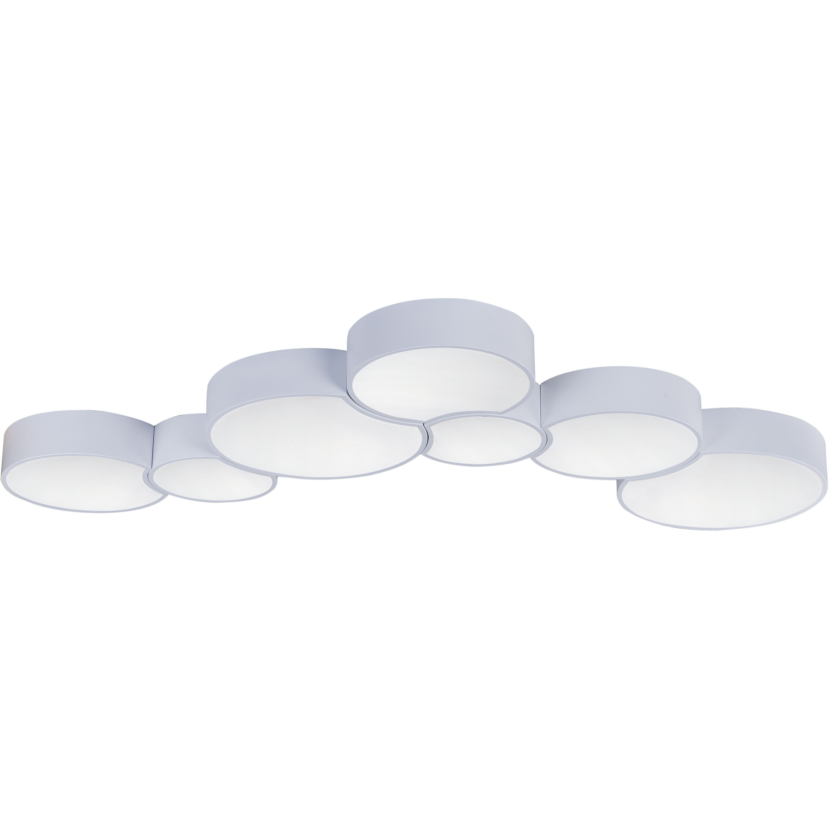 Cells LED LED 13 inch Matte White Flush Mount Ceiling Light