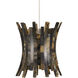 Alsop 7 Light 57 inch Silver Multi-Drop Linear Pendant Ceiling Light