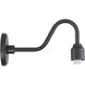 RLM 1 Light 9 inch Coal Outdoor Wall Mount, Great Outdoors