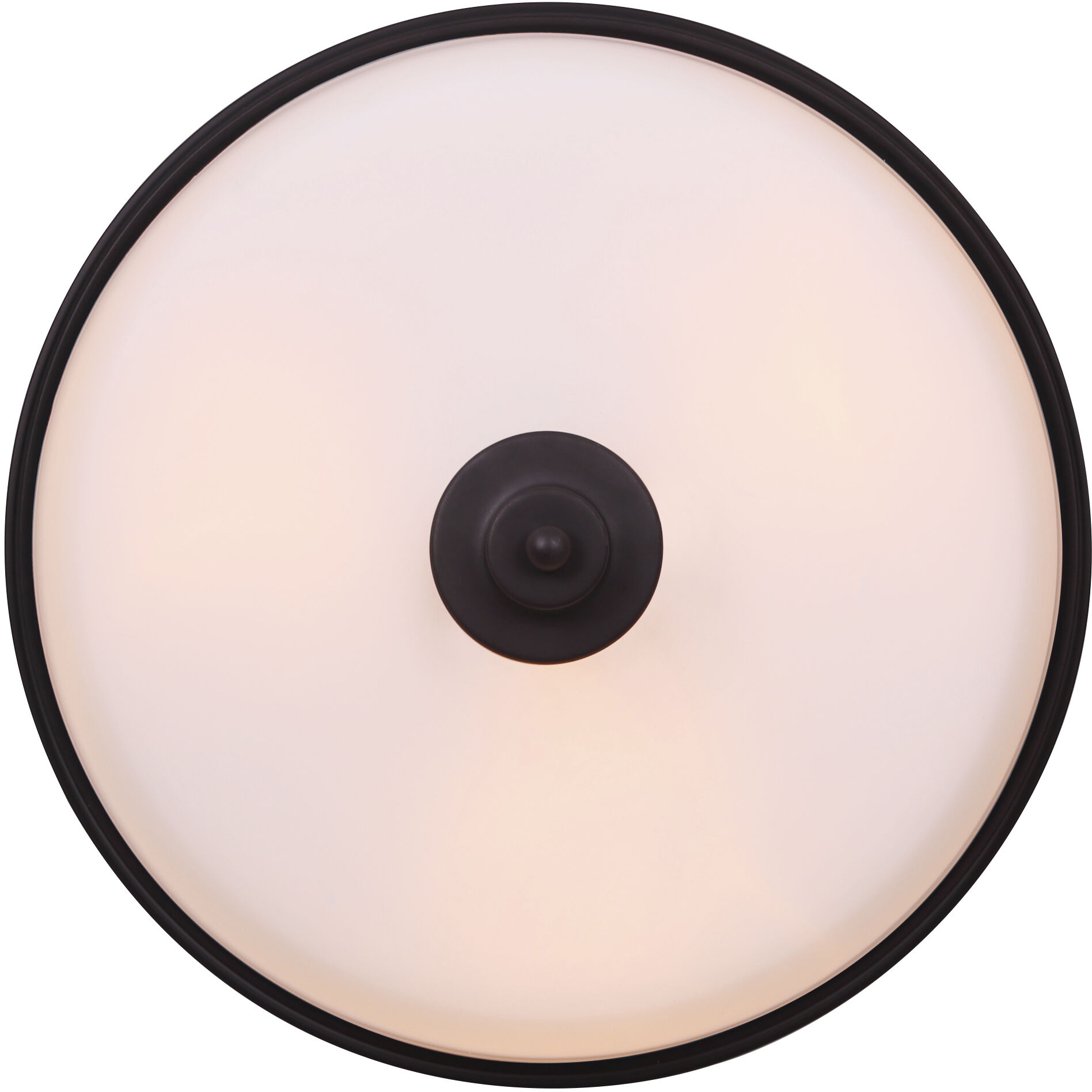 Madison 3 Light 16 inch Oil Rubbed Bronze Semi-Flush Ceiling Light