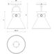 Alora Mood Emerson 1 Light 8.75 inch Aged Gold and Matte Black Semi Flush Mount Ceiling Light