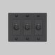 3G 100-120 Black Dimmer Switch, LED