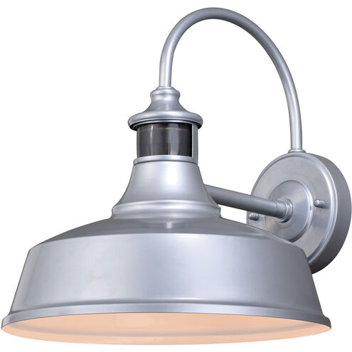 Dorado Satin Silver and White Outdoor Motion Sensor