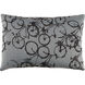 Pedal Power 19 inch White, Charcoal Pillow Kit