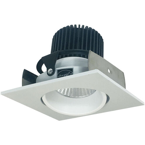 Iolite Matte Powder White Recessed Light in 800, 5000K, Square Cone Regress