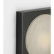 Kelly Wearstler Dichotomy LED 4.5 inch Bronze ADA Sconce Wall Light