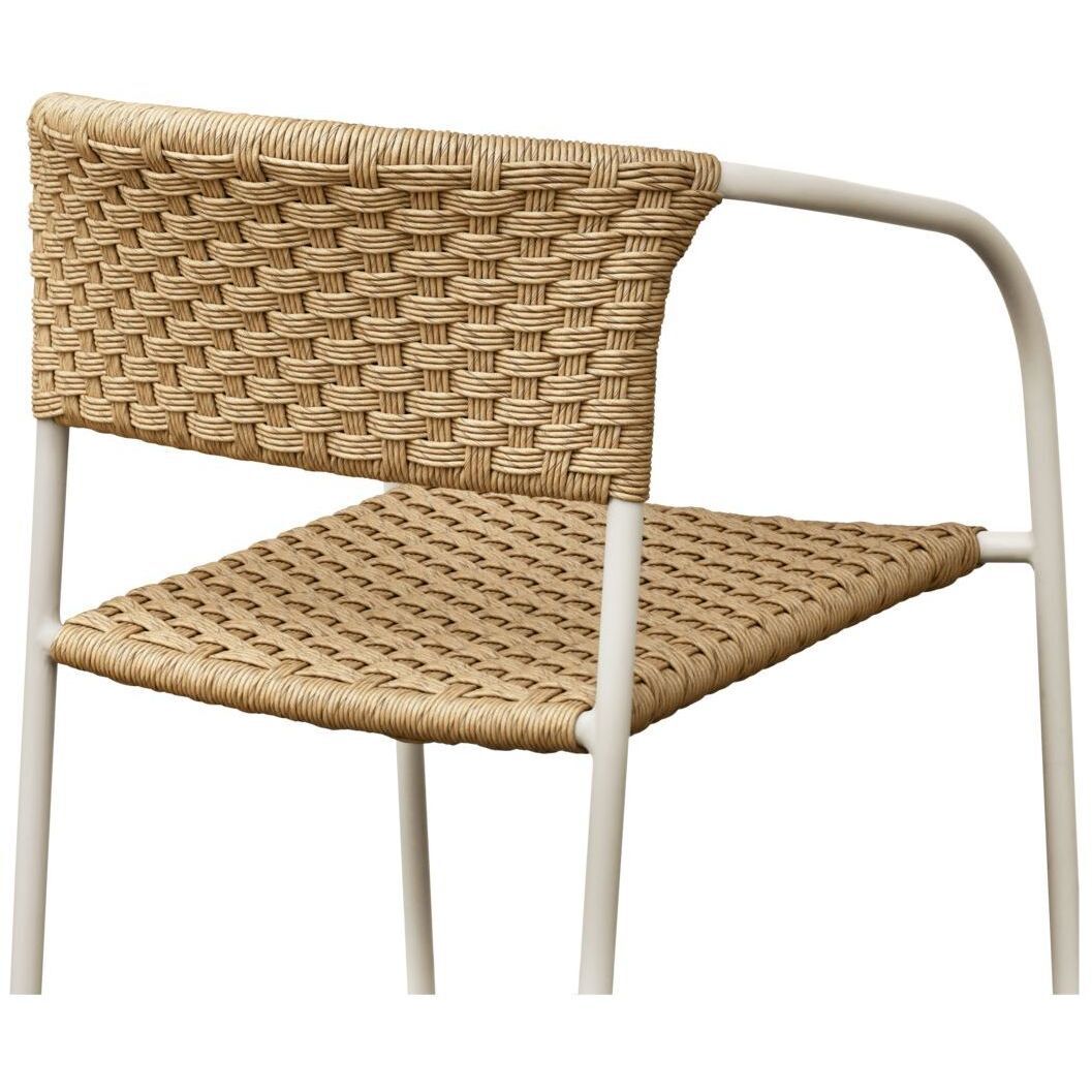 Zola Natural Outdoor Dining Chair, Set of 2