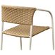 Zola Natural Outdoor Dining Chair, Set of 2