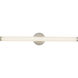 Vire 2 inch Brushed Nickel ADA Wall Sconce Wall Light