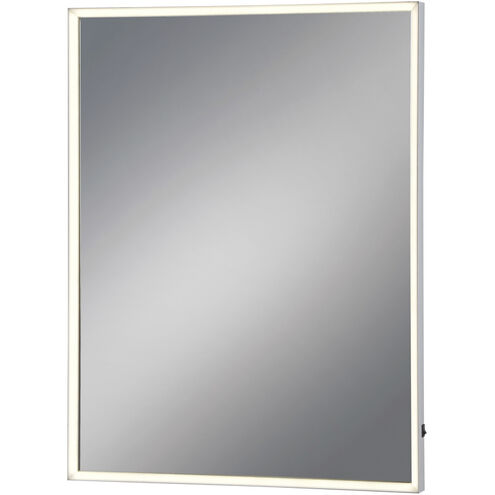 Lumo 32 X 24 inch Silver Mirror, Medium