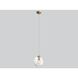 Fairfax Ave. 1 Light 8 inch Matte Chrome Pendant Ceiling Light